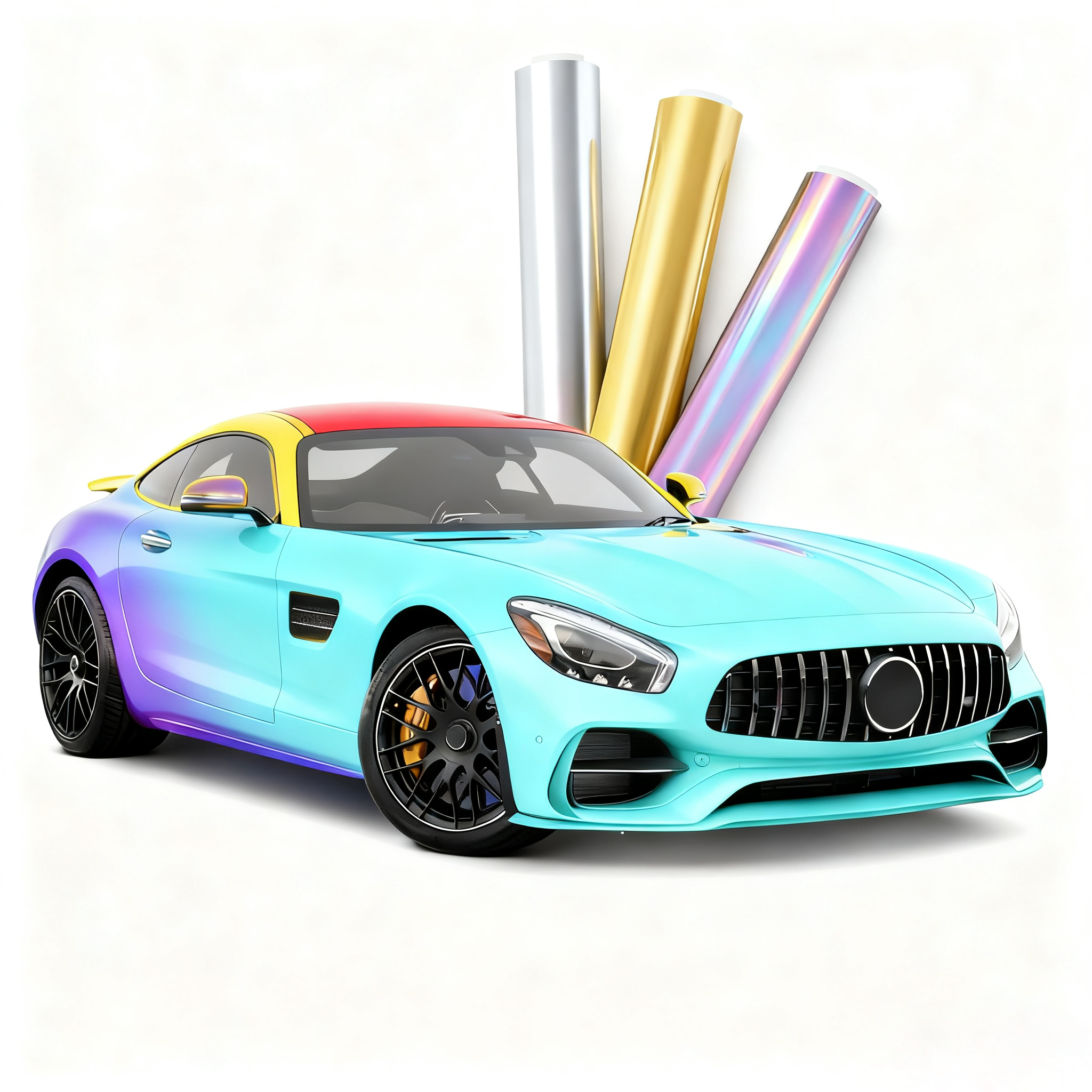 color changing ppf car wrap film